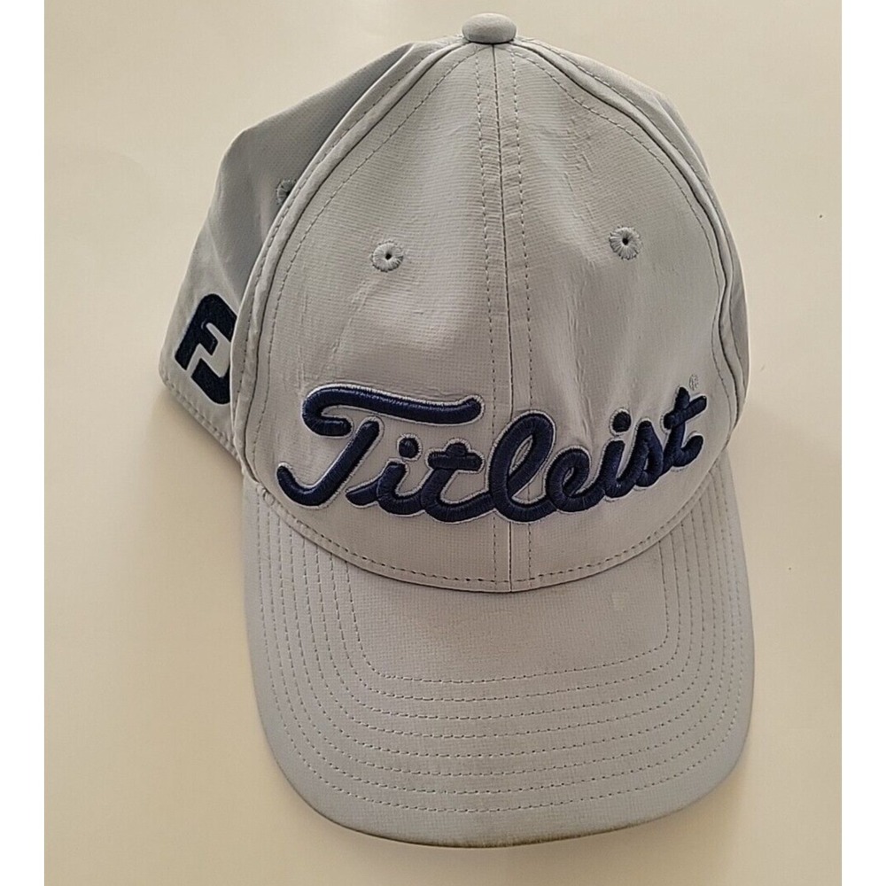 Titleist FootJoy Pro V1 Golf Hat Cap‎ Strapback Blue Adjustable FJ Athletic